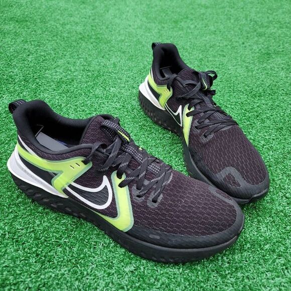 NIKE LEGEND REACT 2 BLACK - Men's Running Shoes - SIZE 12 - Picture 3 of 11